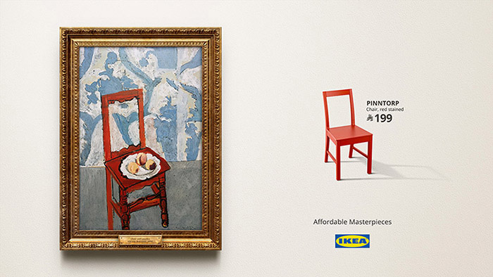 IKEA, Henry Matisse, Paul Cézanne, Hugo Simberg, Memac Ogilvy, Ikea Dubai, Papercut Films